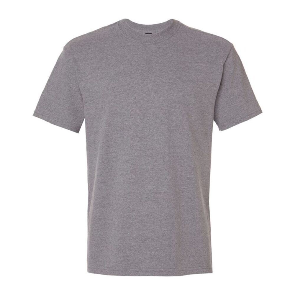 Gildan Unisex Adult Hammer Maxweight Cotton Blend T-Shirt / Graphite Heather